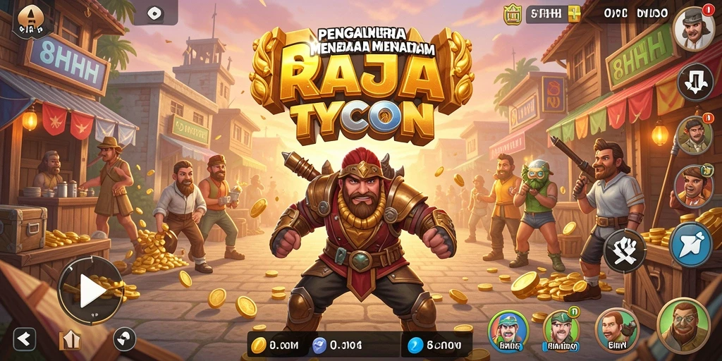 Screenshot utama 8HHH yang menampilkan gameplay menarik.