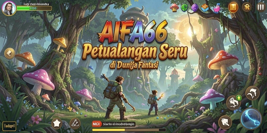 Tampilan menakjubkan dari gameplay petualangan AIFA66.