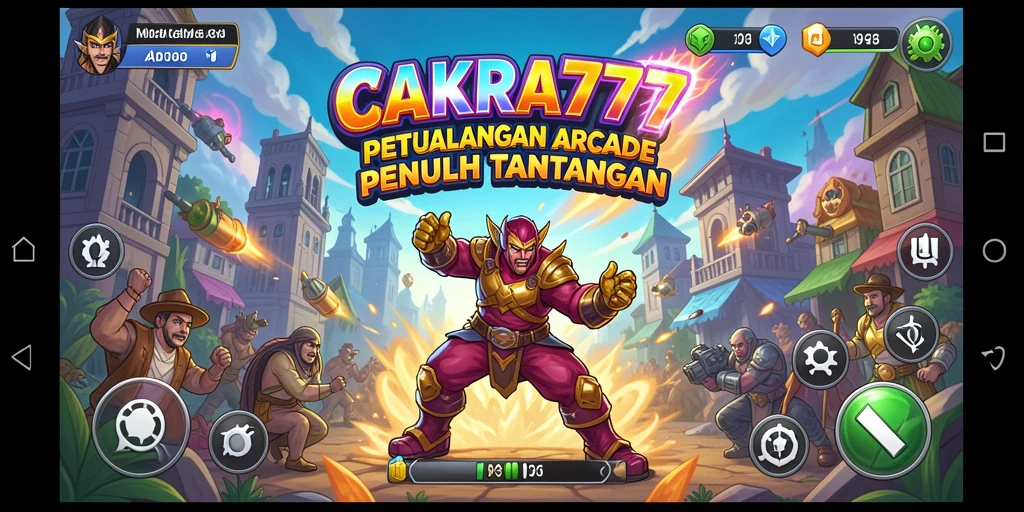 Tampilan gameplay seru dalam CAKRA777 yang penuh tantangan.