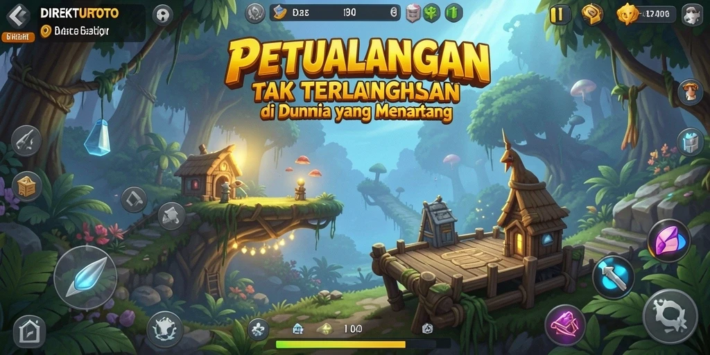 Gameplay seru dalam DIREKTURTOTO yang menghadirkan petualangan menegangkan.