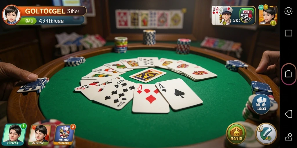Screenshot gameplay GOLTOGEL yang mengasyikkan dan seru.