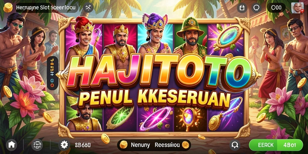 Gameplay seru dengan tampilan slot memukau di HAJITOTO.