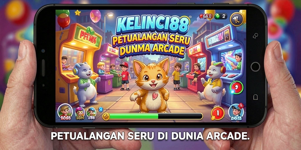 Tampilan gameplay KELINCI88 yang seru dan penuh warna.