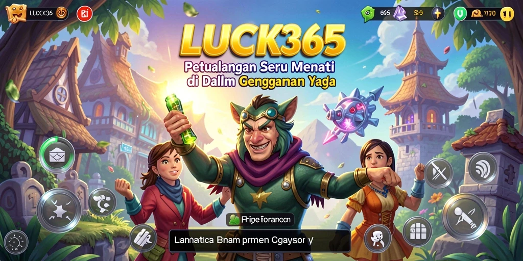 Tampilan gameplay LUCK365 yang memukau dalam petualangan seru.