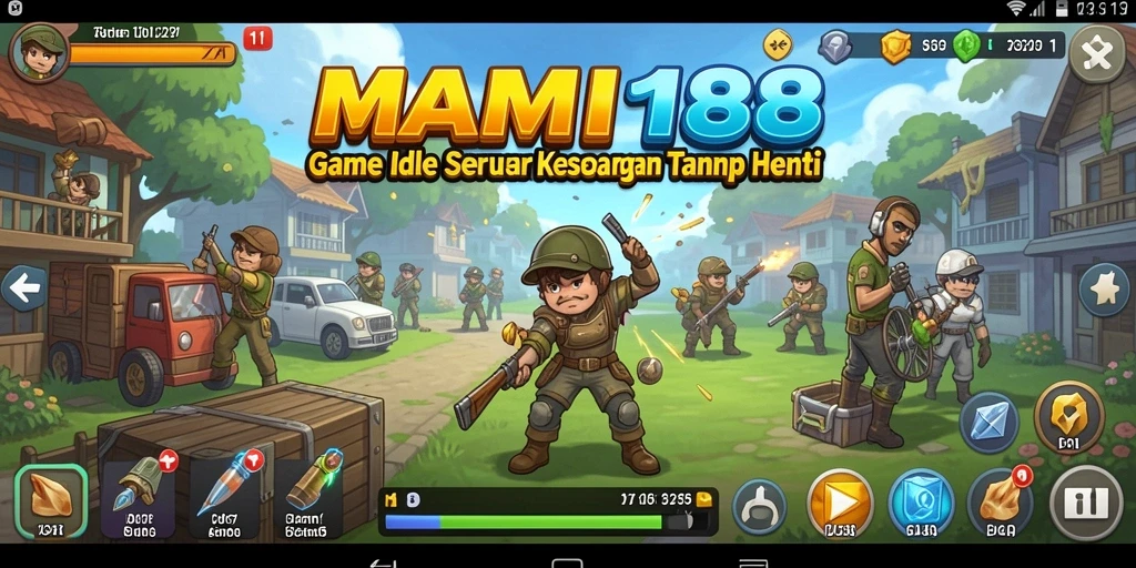 Gameplay MAMI188 dengan mekanisme Idle yang menarik.