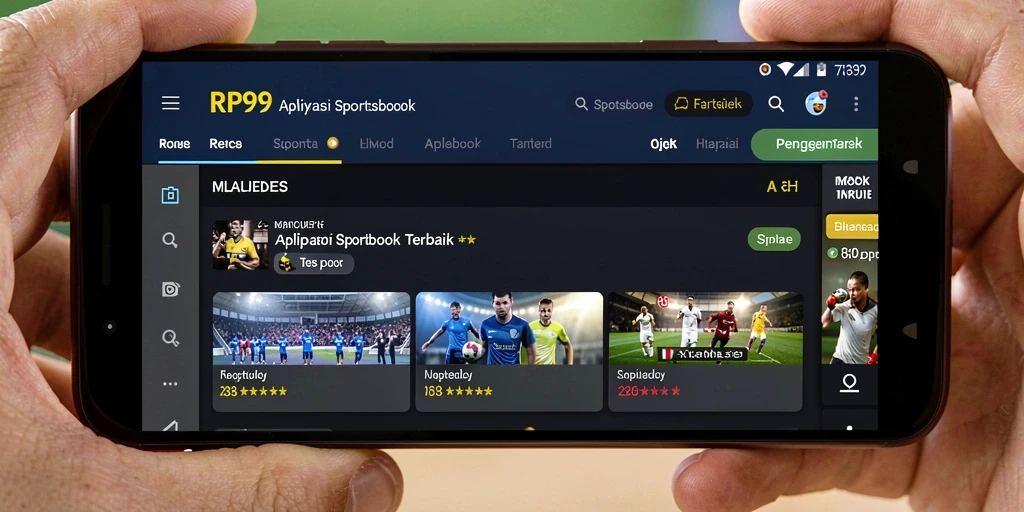 Screenshot menunjukkan pengguna tengah menikmati pengalaman taruhan di RP99.