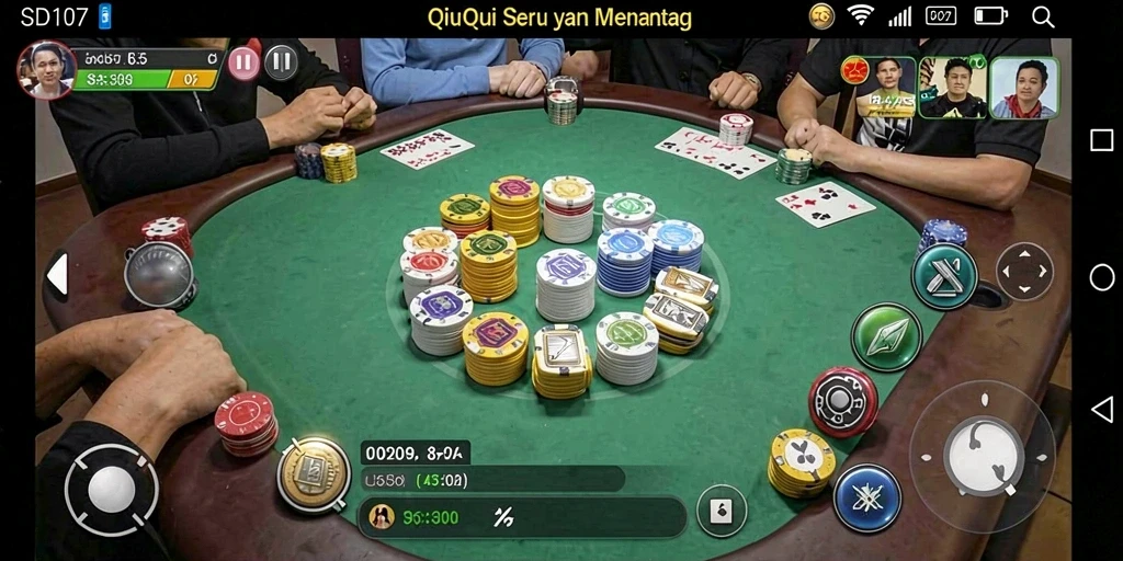 Screenshot dari gameplay seru QiuQiu di SD107.