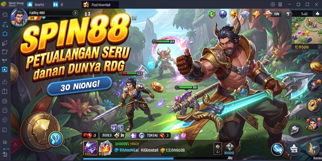 Screenshot gameplay SPIN88 yang menunjukkan aksi seru dalam RPG.