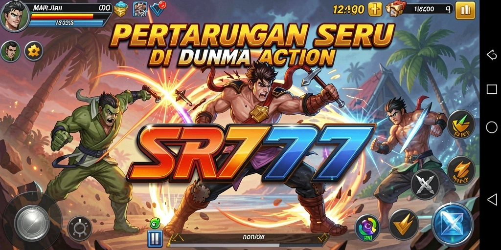 Tampilan gameplay SR777 yang memukau dan penuh aksi.