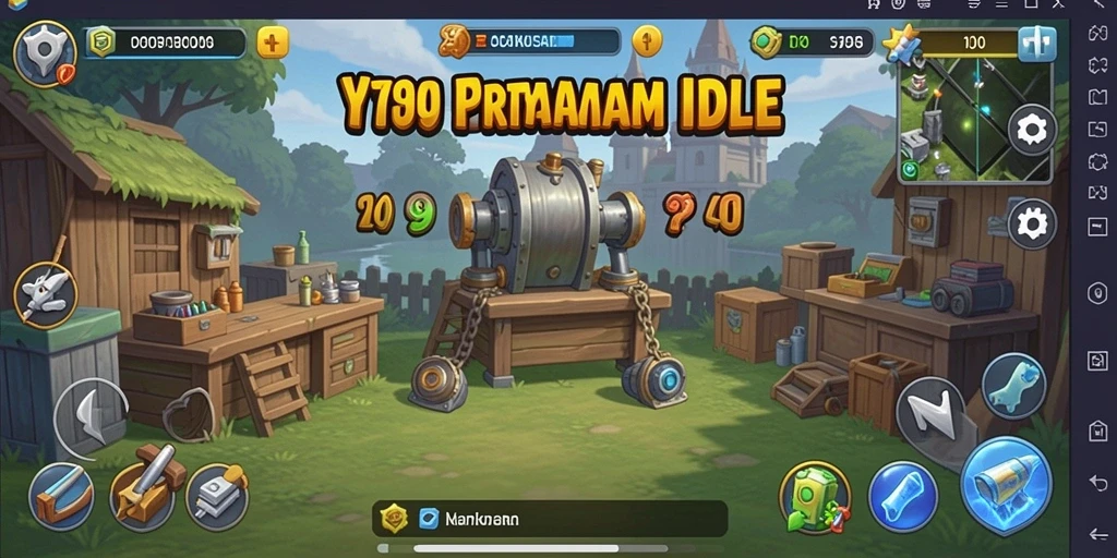 Tampilan gameplay <strong>Y89</strong> yang menarik dan adiktif di dalam dunia Idle.